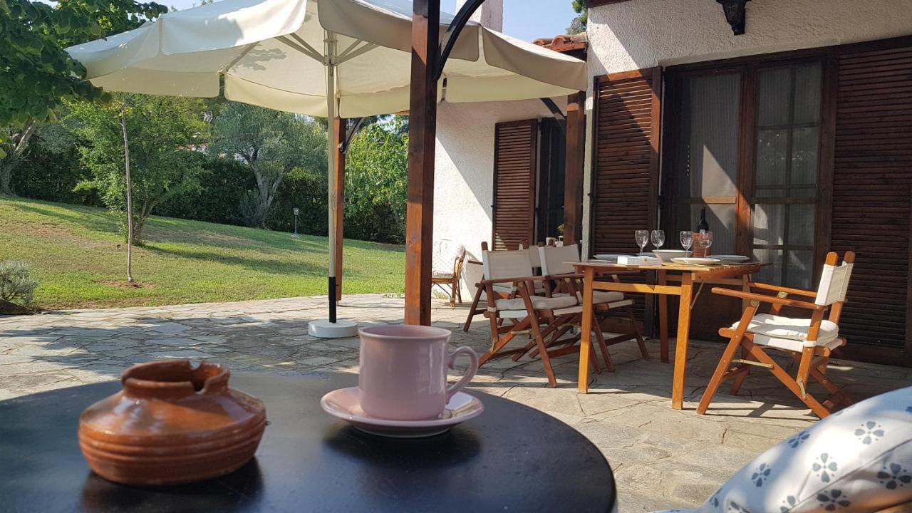 Konstantinos'S Luxury Residence Sani Сани Бийч Екстериор снимка